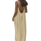Robe de détente à bretelles fines