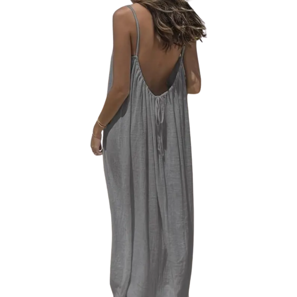 Robe de détente à bretelles fines