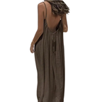 Robe de détente à bretelles fines